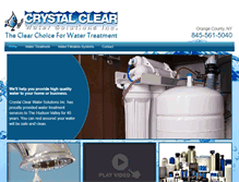 Tablet Screenshot of crystalclearwaterny.com